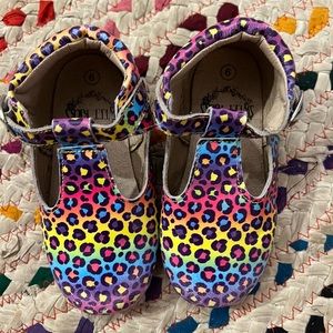 Sweet kicks Lisa frank inspired tstrap shoes